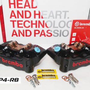Brembo Radial Bremszangenkit CNC GP4-RB 30/34, 100 mm Kit links und rechts schwarz 220B47330 Neu