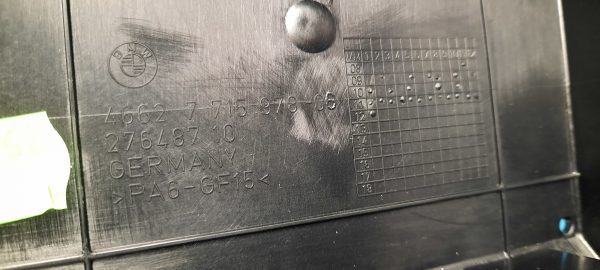 Batteriefach Heckträgerteil mit ABS Heck Verkleidung 2009-2014 Original 46627715978 Neu – Bild 4