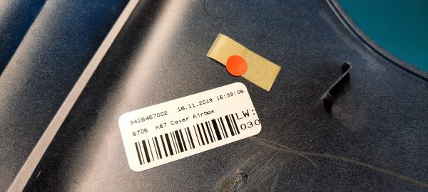 Tankhaube Verkleidung Airbox Tankabdeckung 2019-2022 Original 46639467785 – Bild 6