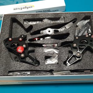 Alpha Racing Fußrastenanlage BMW S1000RR 2009-2014 Neu 4671-B101-A01
