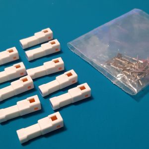 Steckerbuchse JT 2-polig für Alpha Racing Kabelbaum Neu