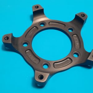 BMW S1000RR Alpha Racing Bremsscheibenträger +10mm offset OZ IDM spec Felge Neu
