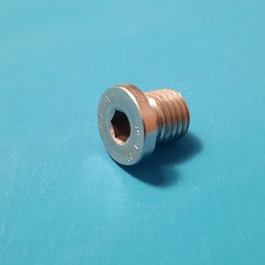 Verschlußschraube m. Bund/Innen -6kt. M12x1,5 VA, DIN 908   Neu