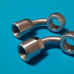 Alpha Racing Ringfitting 70° ,Innengewinde M10X1 Neu