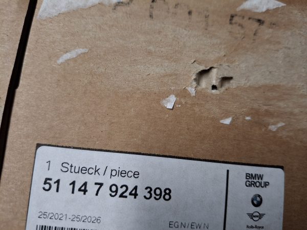 Dekor Heckseitenteil rechts Aufkleber Original 51147924398 – Bild 3