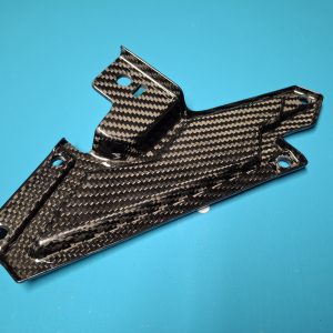 BMW M1000RR K66 Carbon Adapterplatte Winglet rechts 2021-2023 Original 46631542830