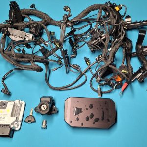 BMW M1000RR K66 Schloßsatz mit Steuergerät, Tacho, Kabelbaum, ABS Block