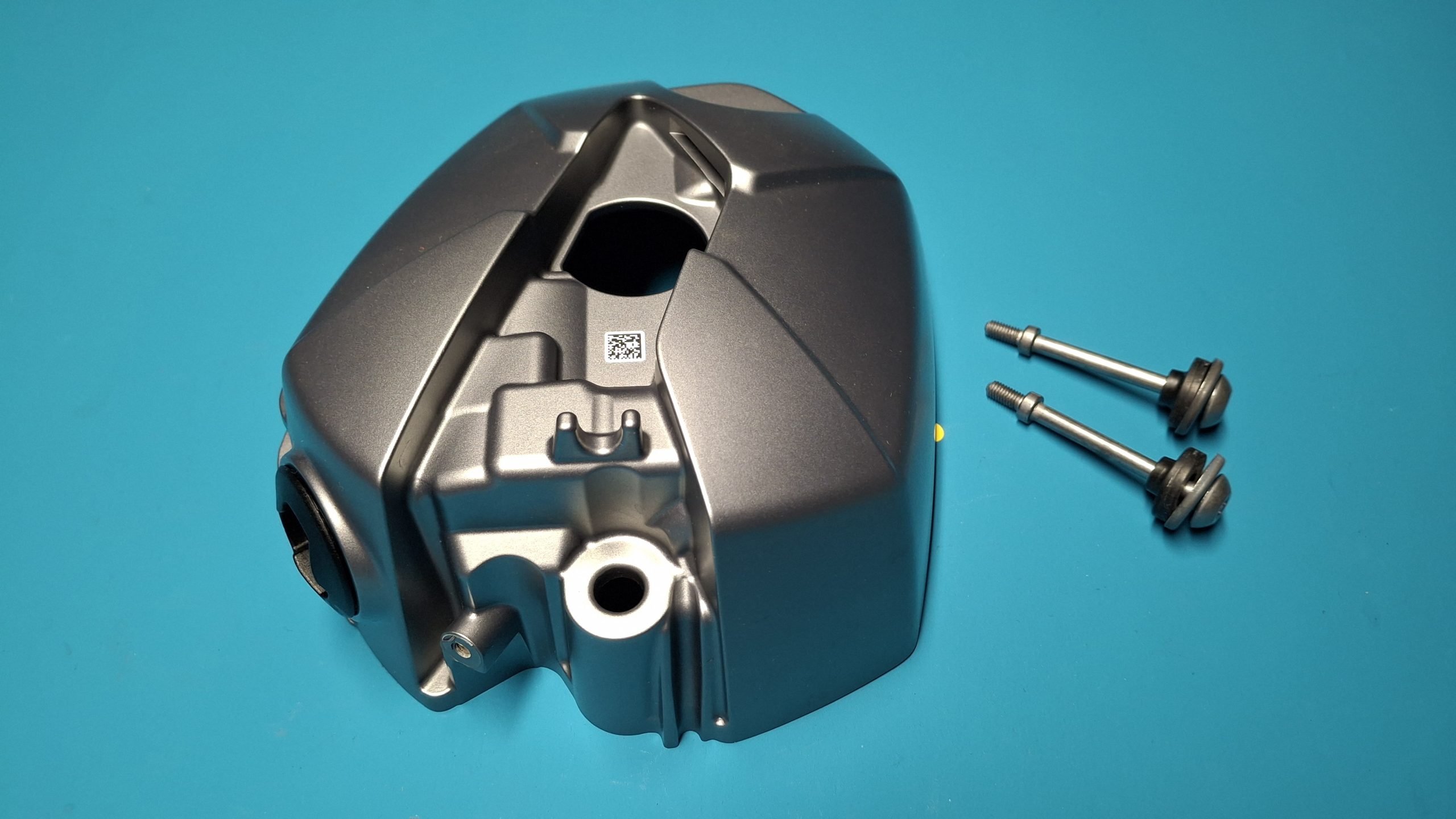 BMW R NineT 2021 Motorventilabdeckung rechts Verdrehschutz Original 9898669, 11127710490 – Bild 2