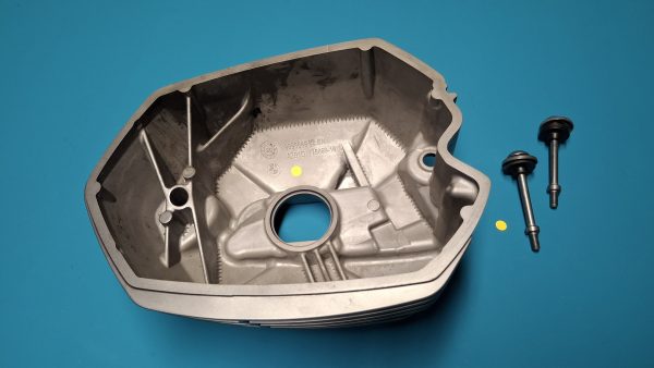 BMW R NineT 2021 Motorventilabdeckung links Verdrehschutz Original 9898668, 11127710489 – Bild 5