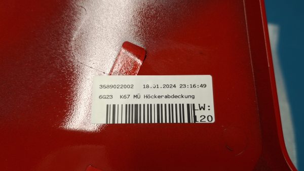 Heckteil, Heckverkleidung Sozius Original 46631541913 Neu – Bild 4