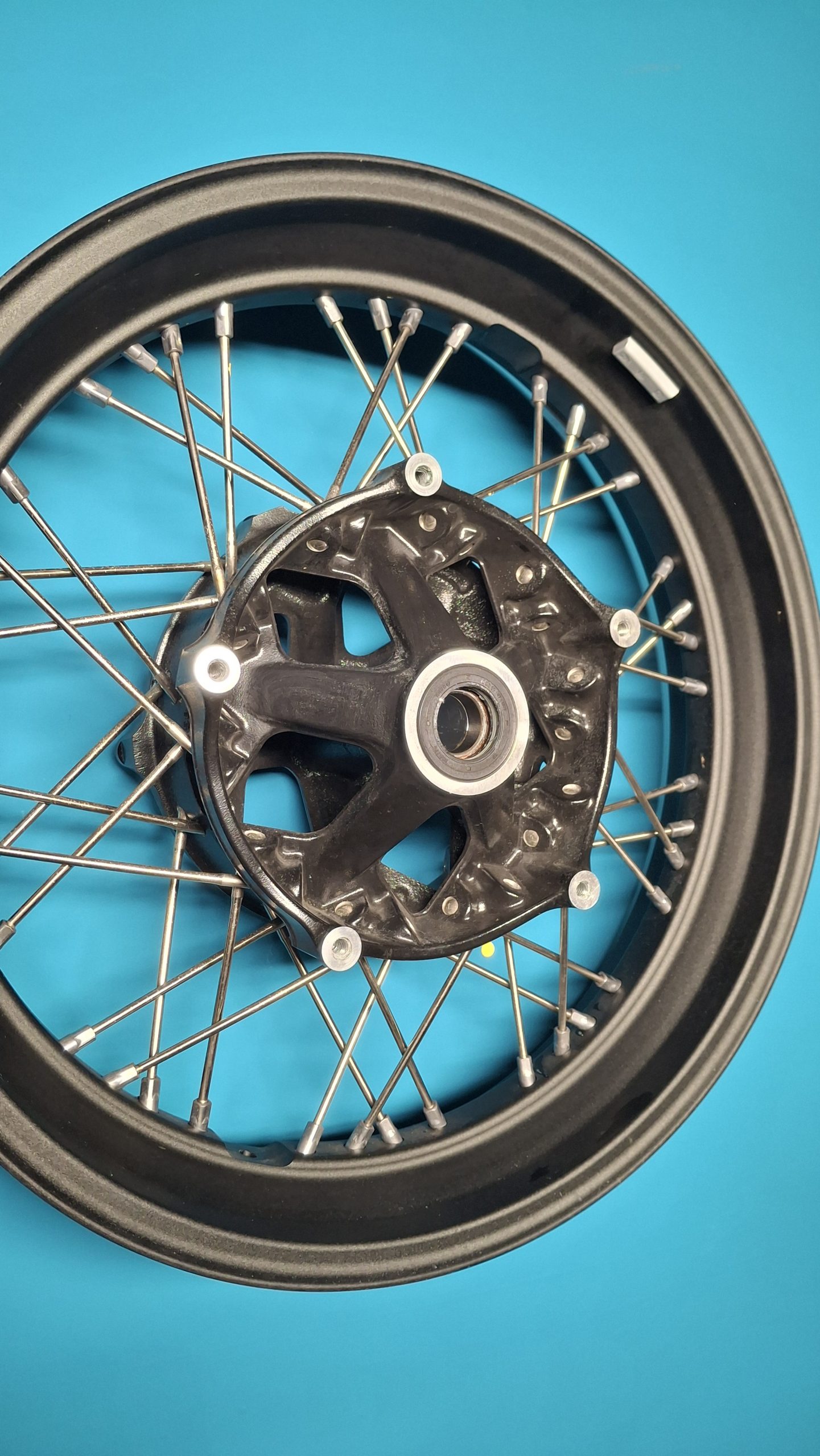 Felge vorne Speichenrad schwarz 3,5X17 Original 36318562538, 36318562551 – Bild 2