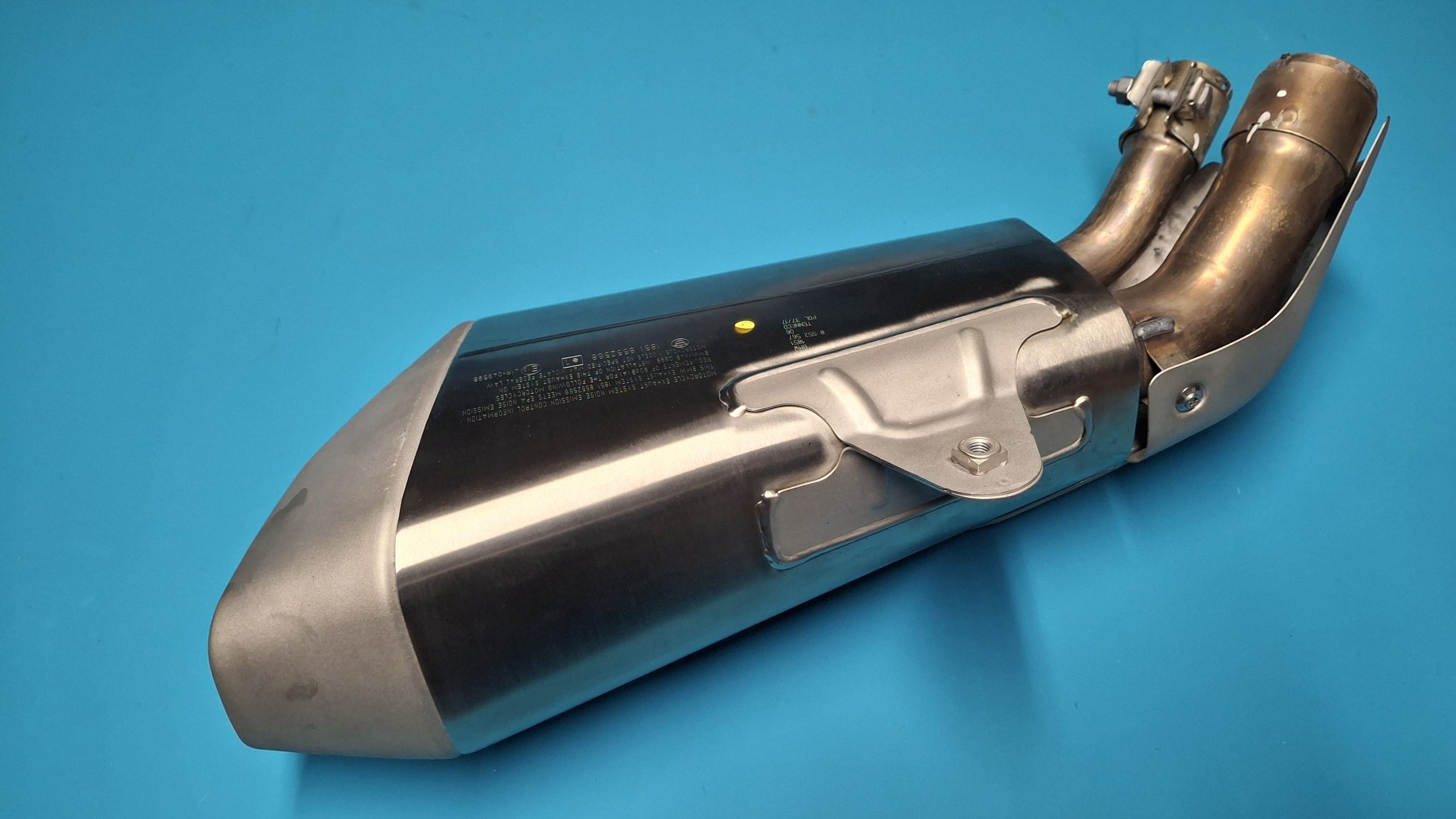 Auspuff Endtopf Schalldämpfer Original 18518552567, 18518552568 – Bild 5