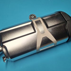 Auspuff Endtopf Schalldämpfer Endschalldämpfer verchromt Original 18518525089