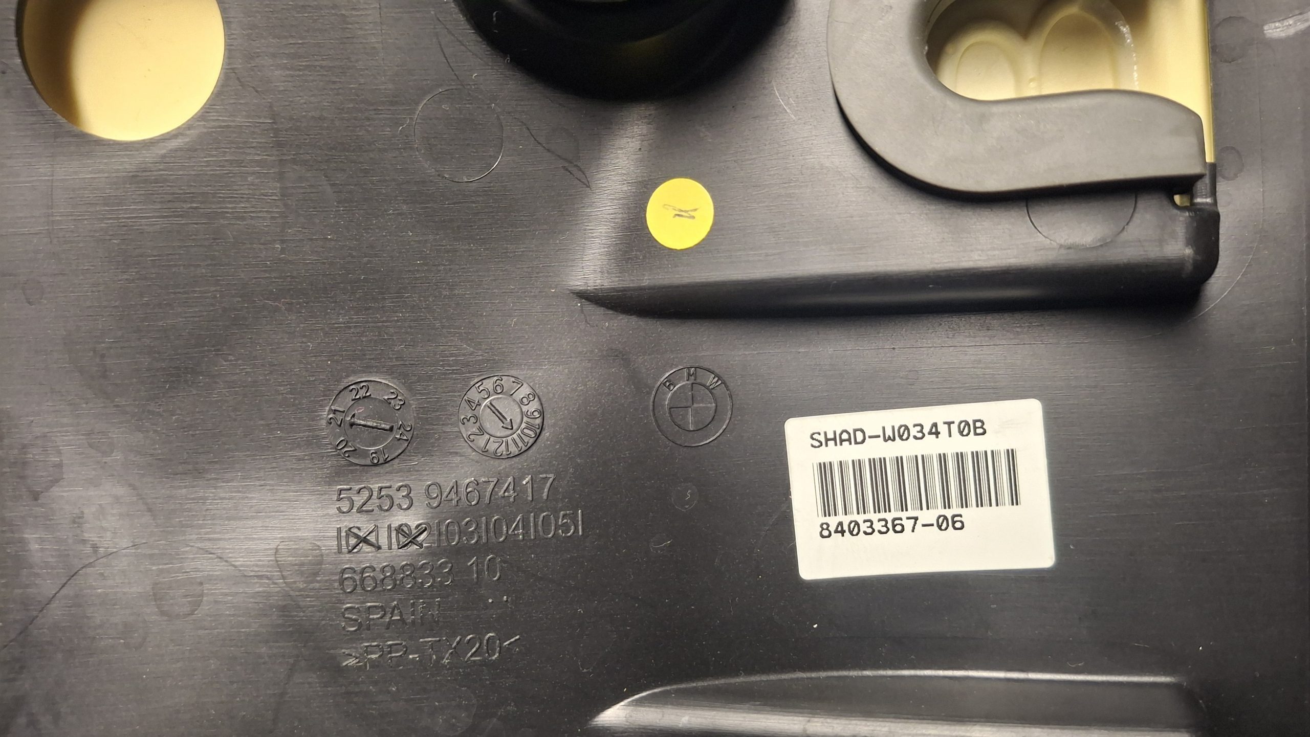 Soziussitz schwarz Original 52539467417, 52538403367 – Bild 6