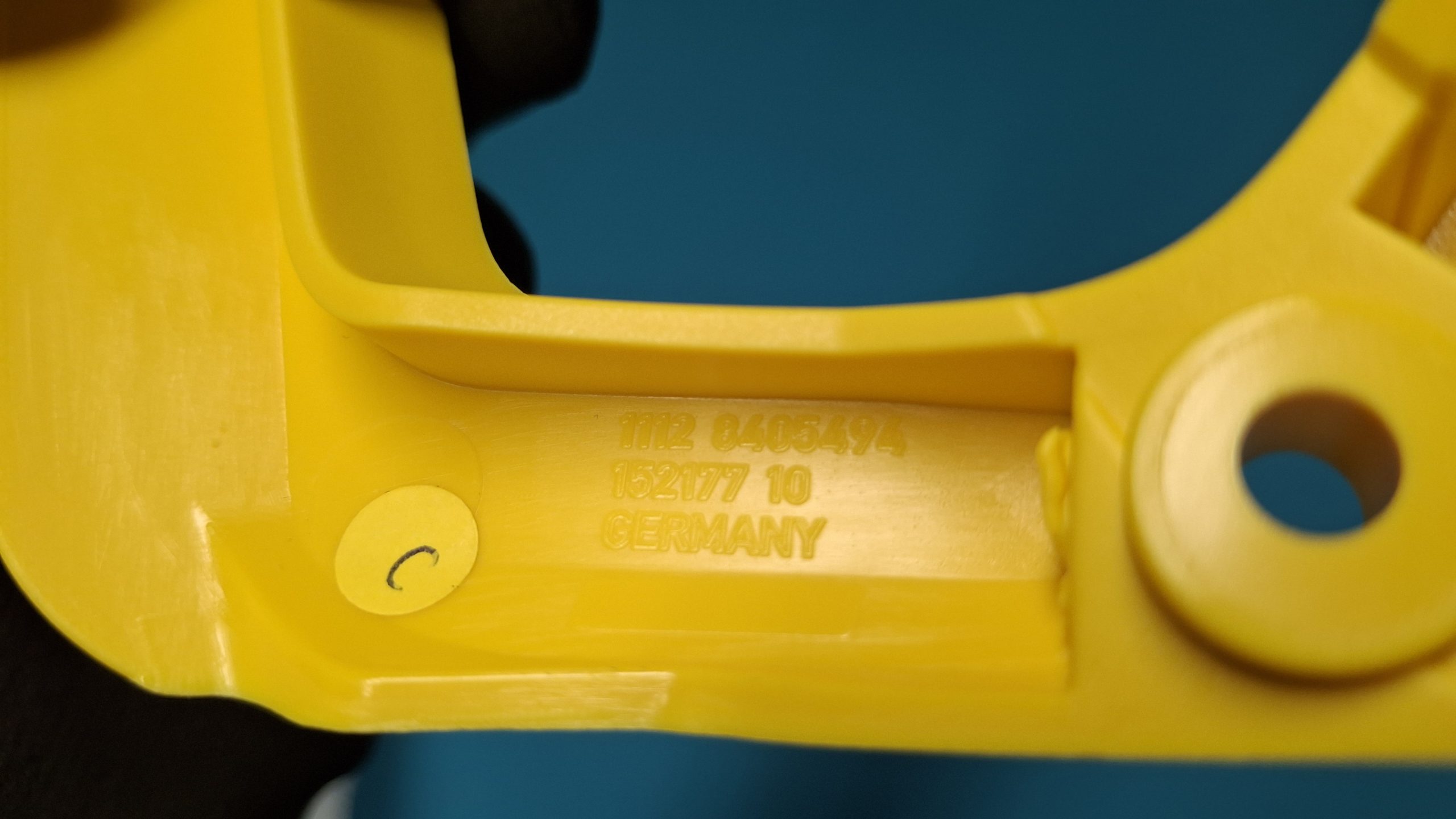 Schleifpad rechts Zylinder Original 11128405494 Neu – Bild 3