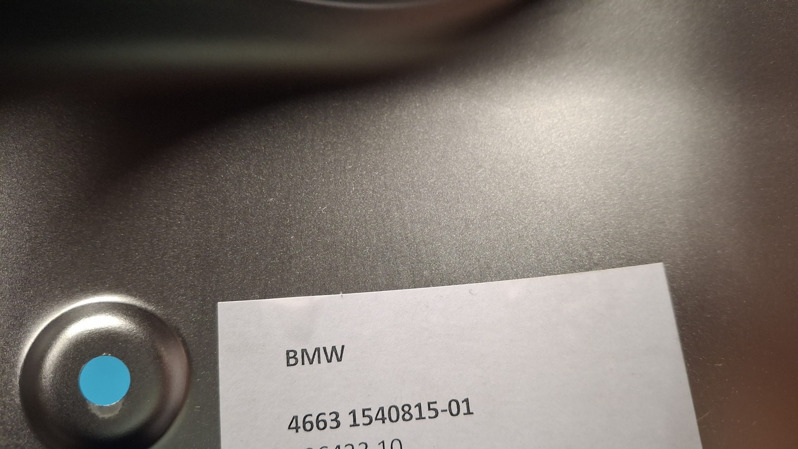 Motorspoiler Edelstahl links und rechts Original 46631540816, 46631540815 Neu – Bild 3