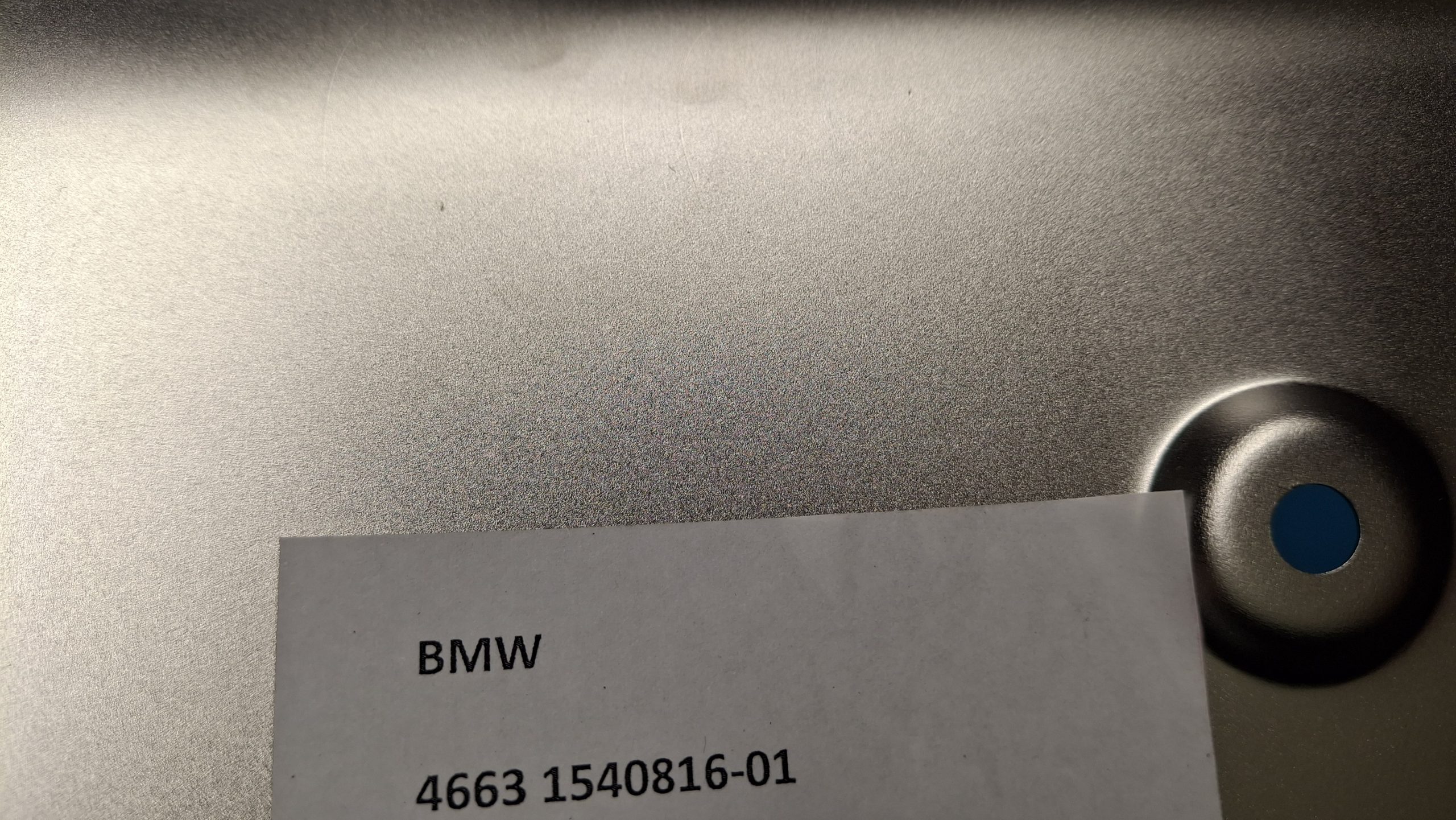 Motorspoiler Edelstahl links und rechts Original 46631540816, 46631540815 Neu – Bild 4