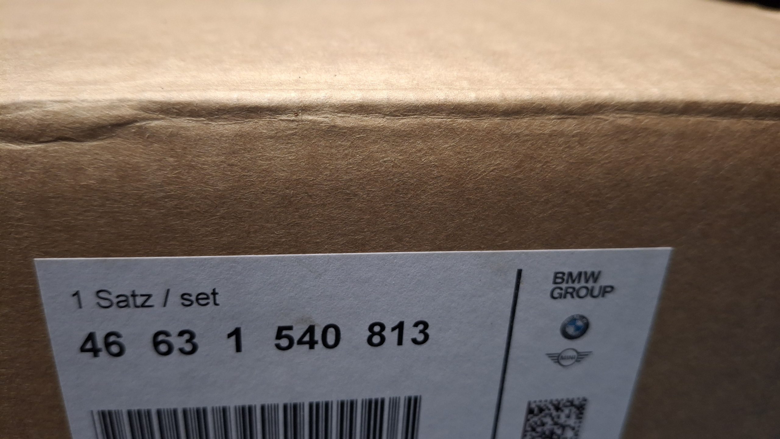 Motorspoiler Edelstahl links und rechts Original 46631540816, 46631540815 Neu – Bild 5