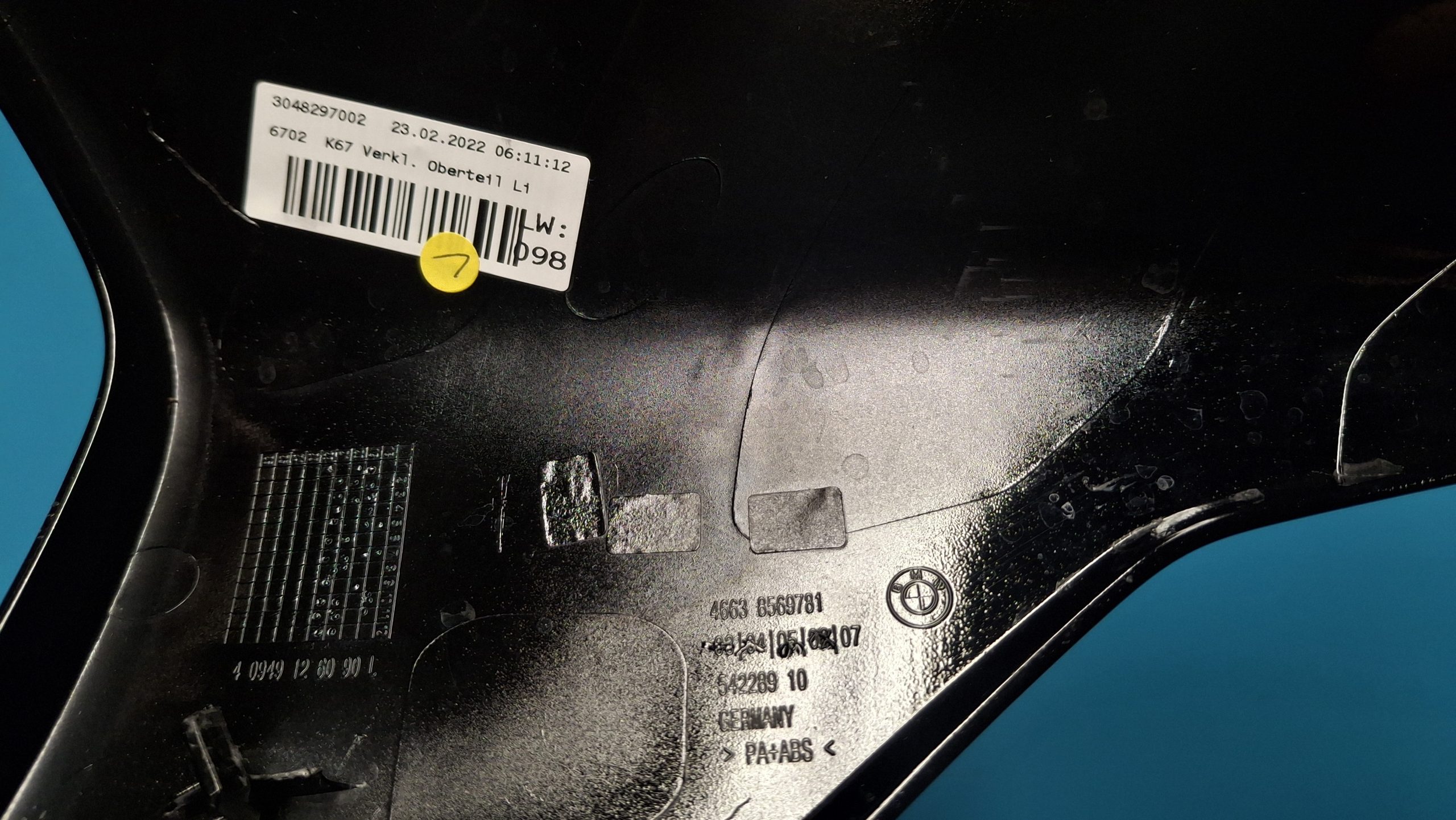 Kanzel links Verkleidungsoberteil 2019-2024 Original 46638569781, 46631542675 – Bild 7