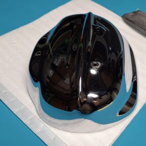 Zylinderkopfdeckel Ventildeckel Zündspulenabdeckung links CHROM Original 11129443751