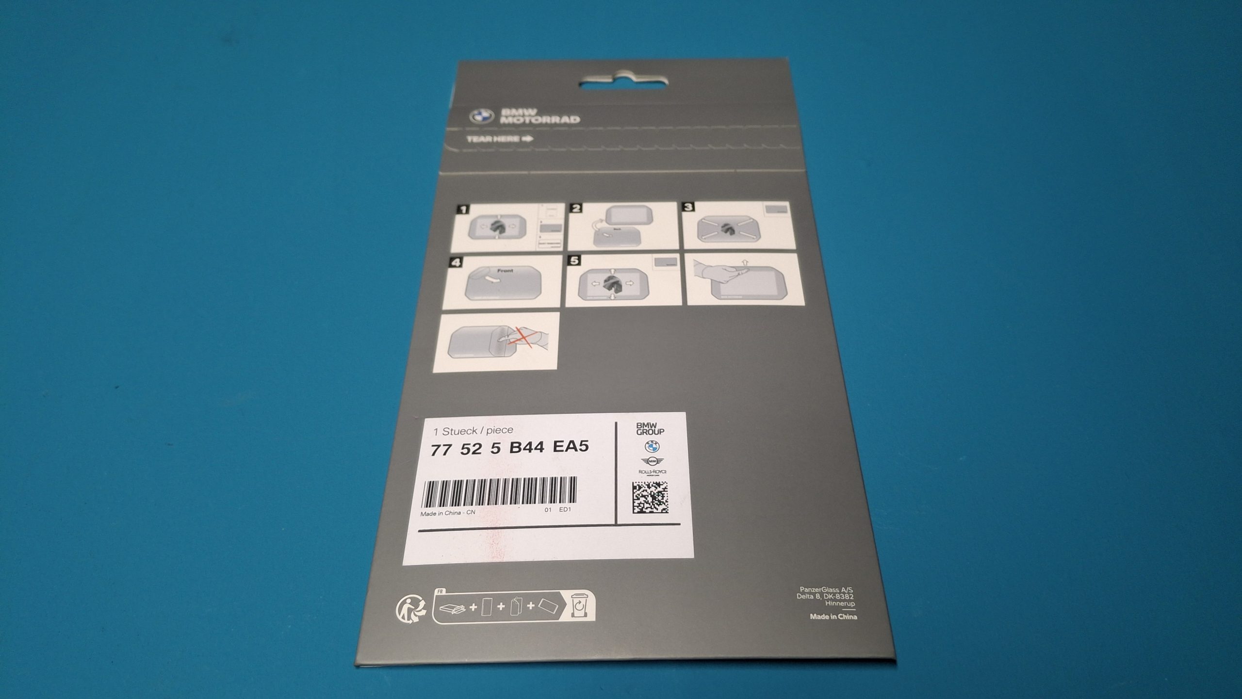 Schutzglas TFT-Display Tacho Original 77525B44EA5 Neu – Bild 2