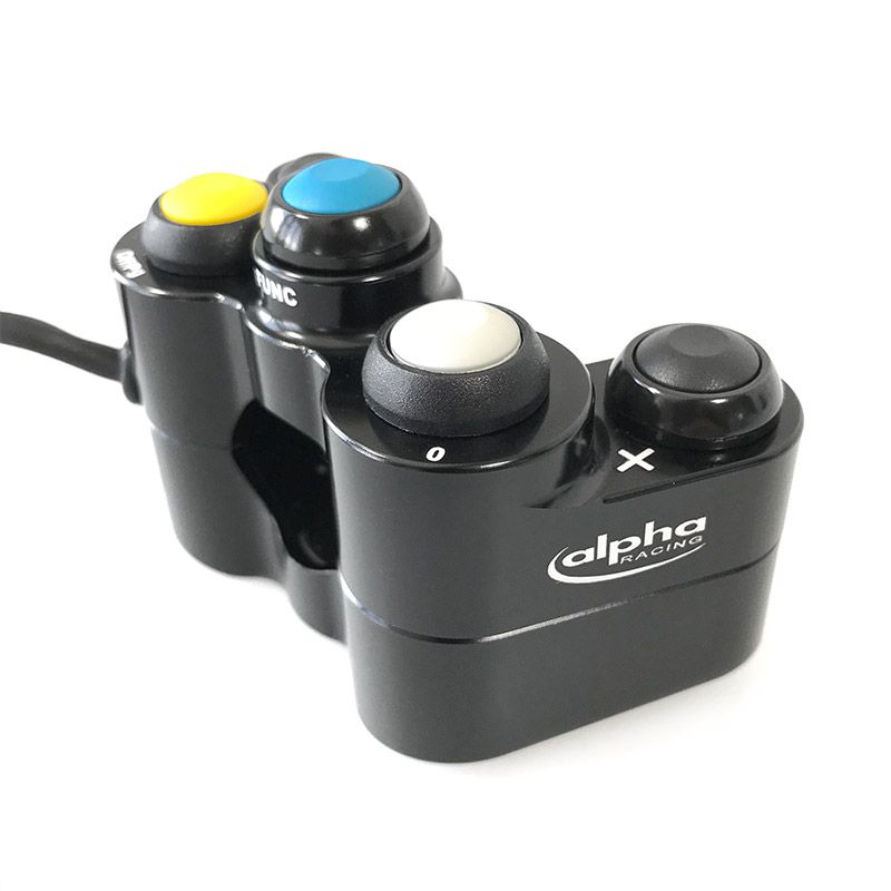 Alpha Racing Schaltereinheit links 5-fach, für M RCK, 6131A019B00 Neu – Bild 3
