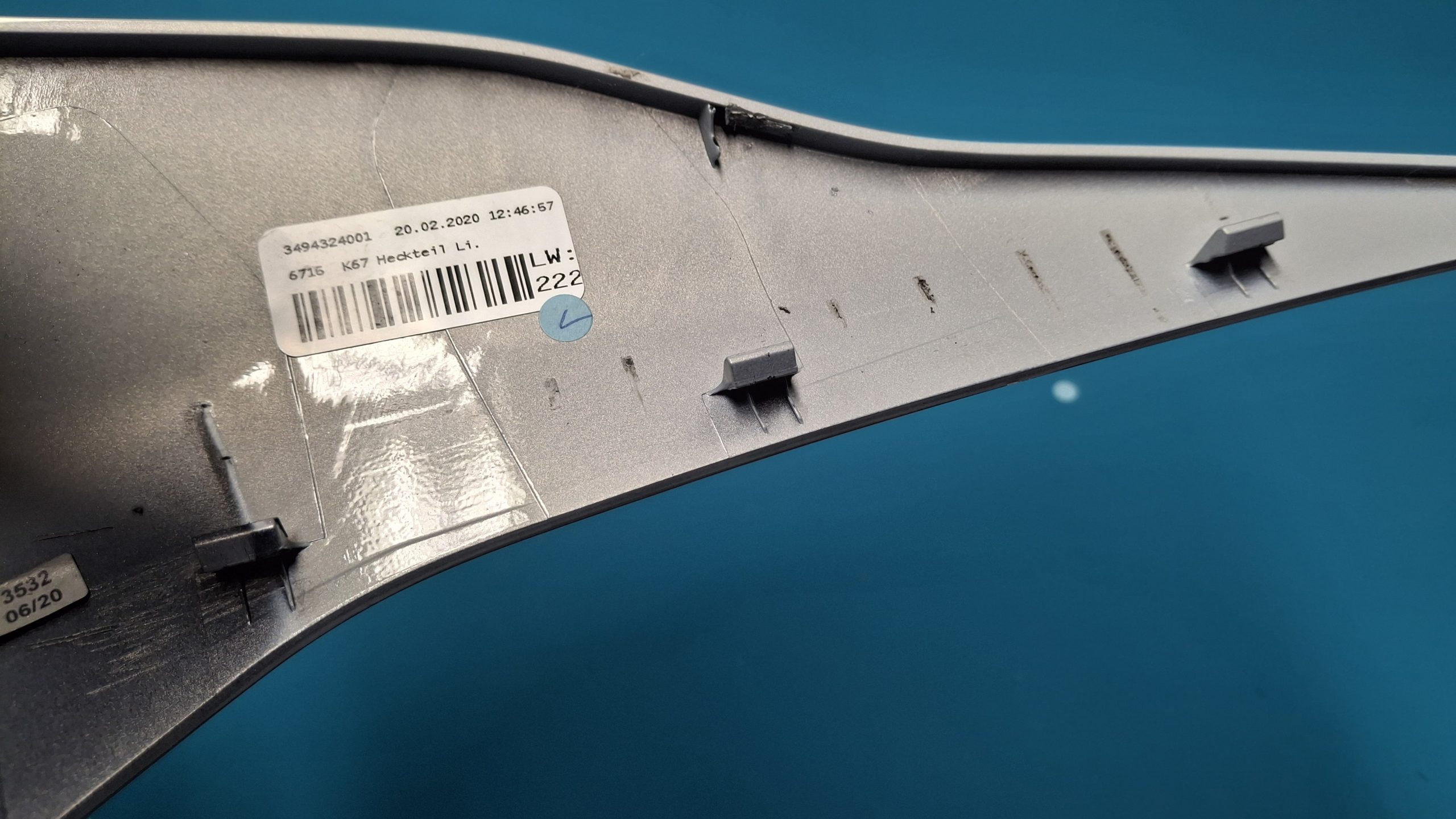 Heckverkleidung links Heckseitenteil Heckteil 2019-2022 Original 46628569777, 46629444147 – Bild 6