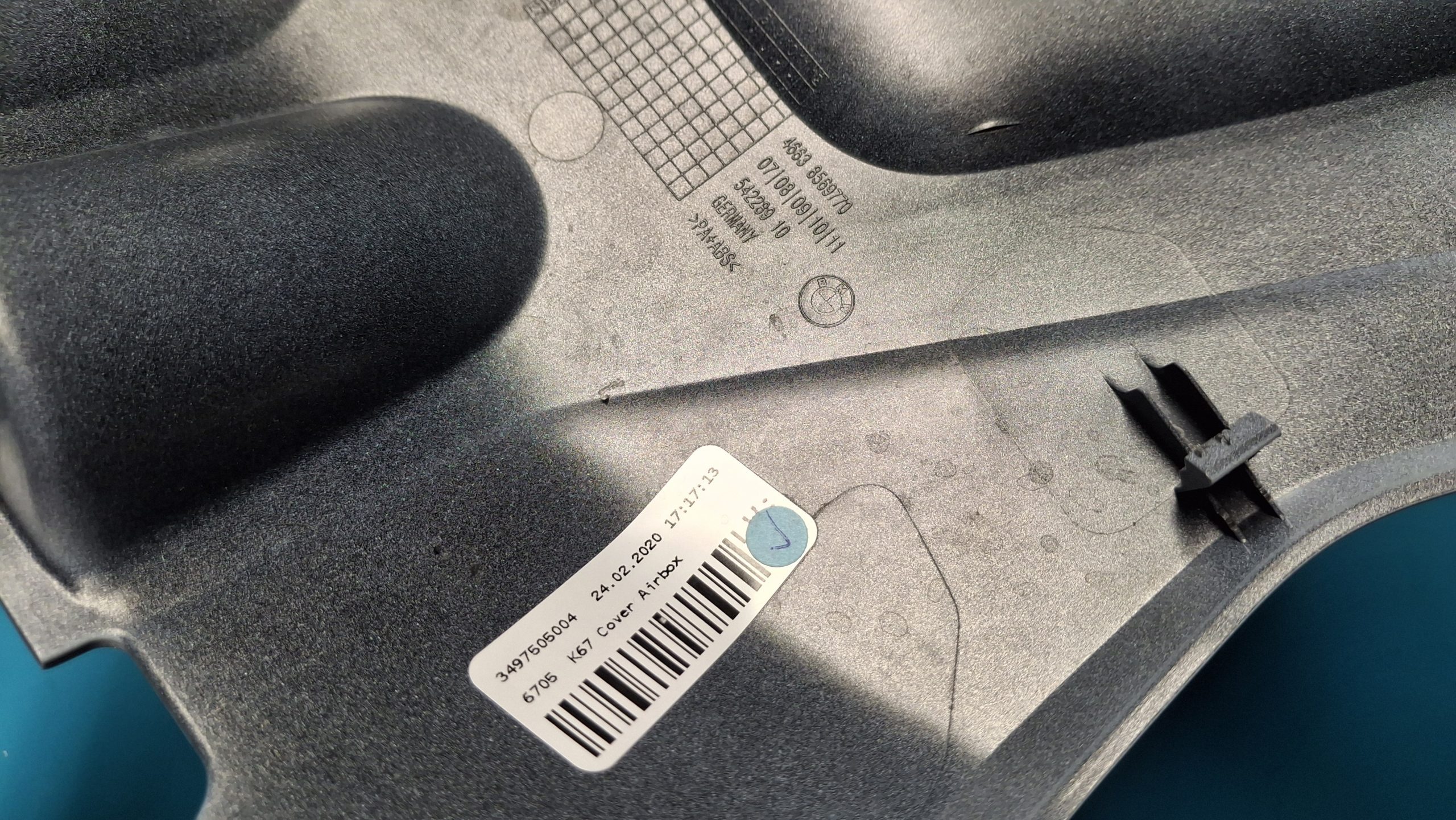 Tankhaube Verkleidung Airbox Tankabdeckung Original 46638569770, 46639444137 – Bild 5