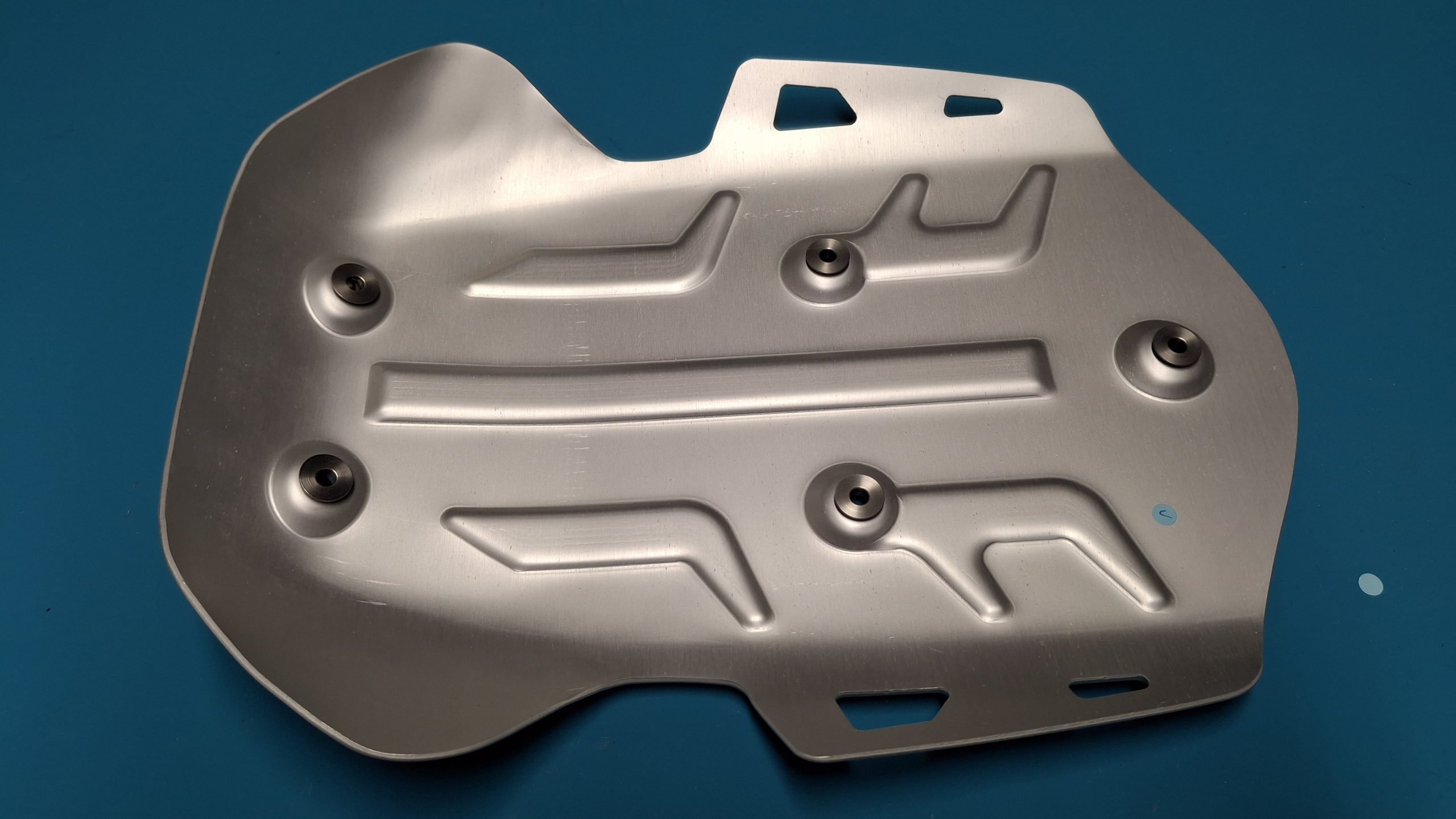 Motorschutz Unterfahrschutz Spritzschutz Original 11848485696 – Bild 2