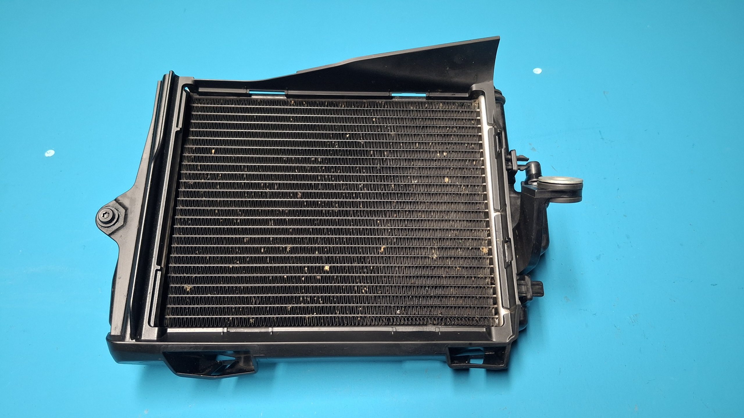 Kühler Wasserkühler Kühlmittelkühler links Original 17111542091