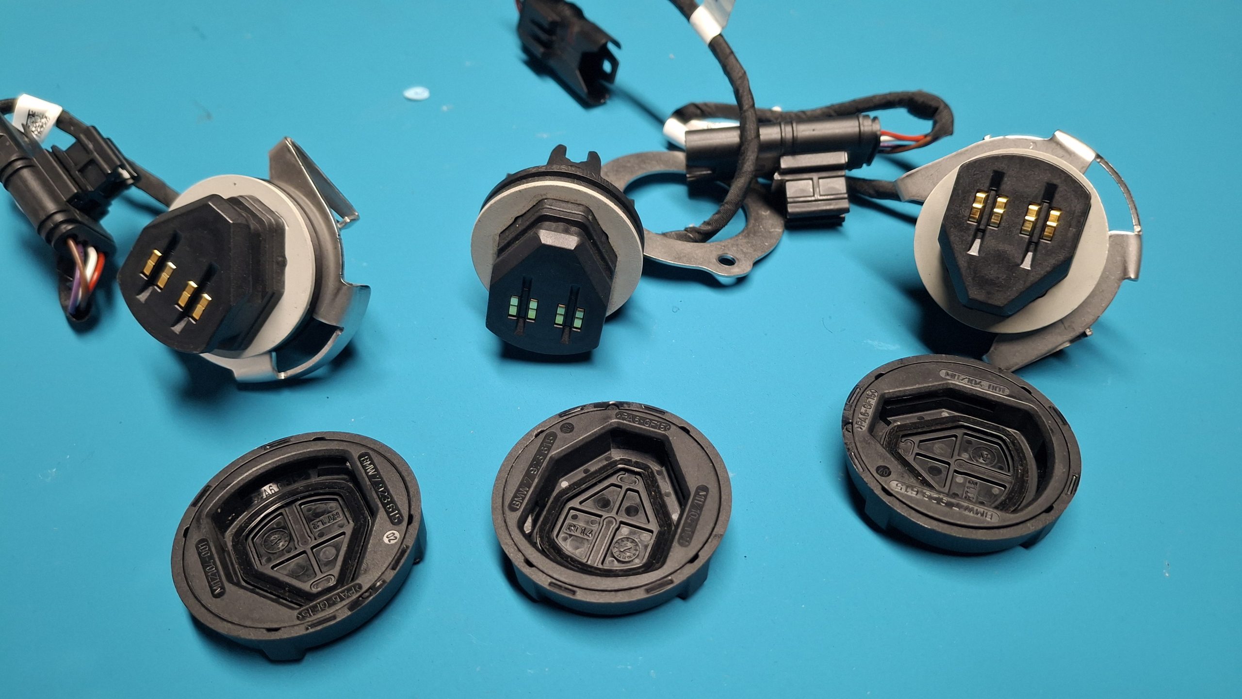 Anschlussleitung Sitzheizung mit Verbindungsstecker magnetisch 61125A64BA7, 61131668589 – Bild 2