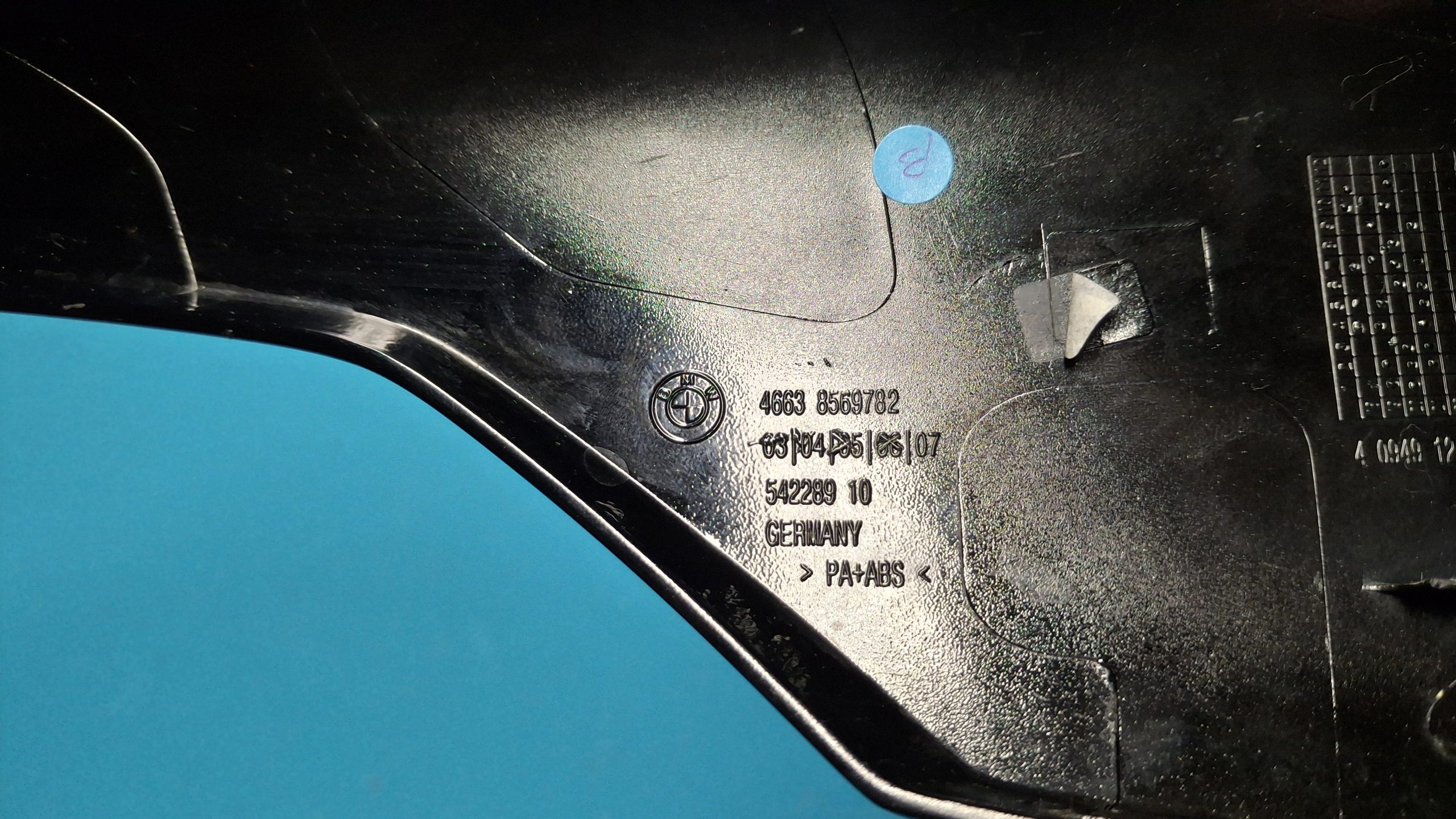 Kanzel rechts Verkleidungsoberteil 2019-2024 Original 46631542676, 46638569782 – Bild 6