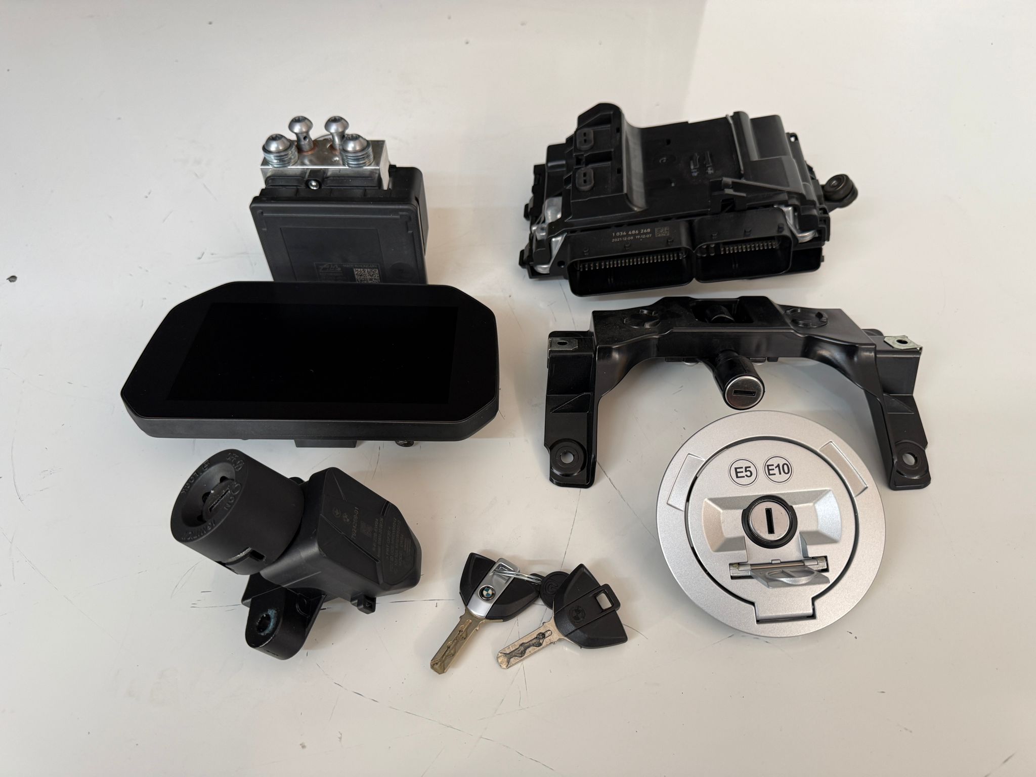 BMW S1000RR K67 Rahmen mit Brief Fahrzeugbrief, Schloßsatz – Bild 11