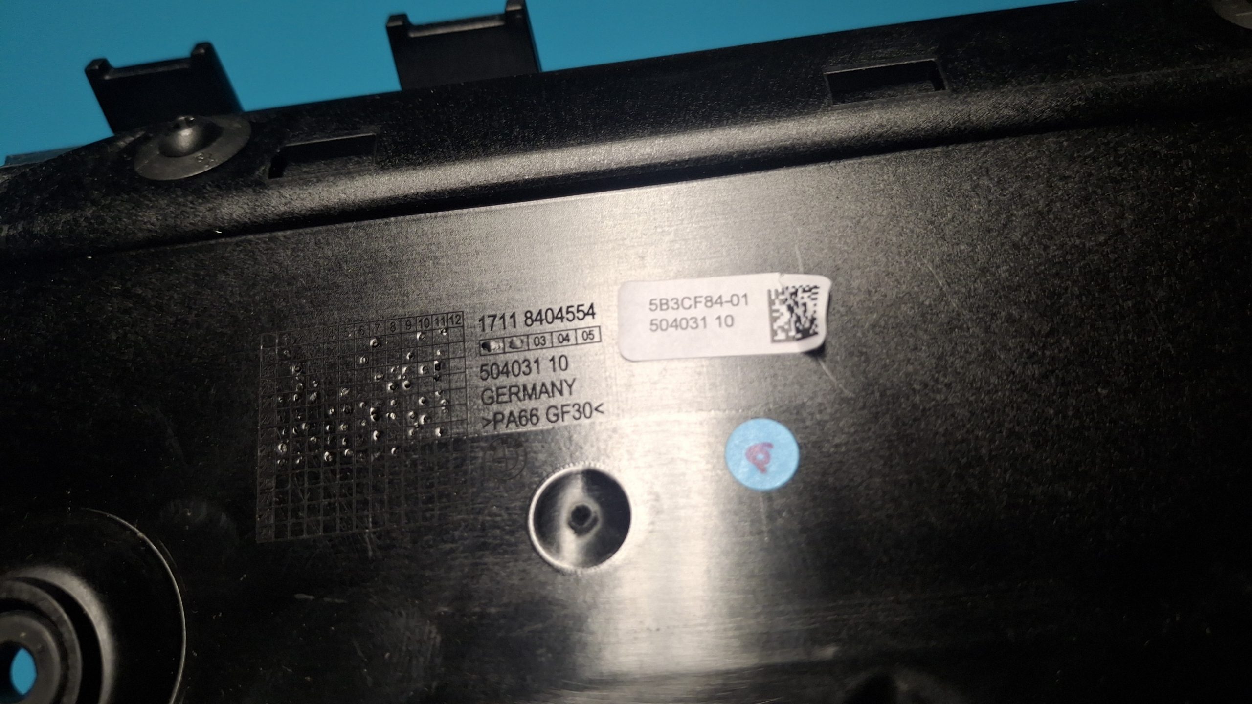 Halter Verkleidung Wasserkühler Abdeckung 2019-2025 Original 17118404554, 17118405390 – Bild 3