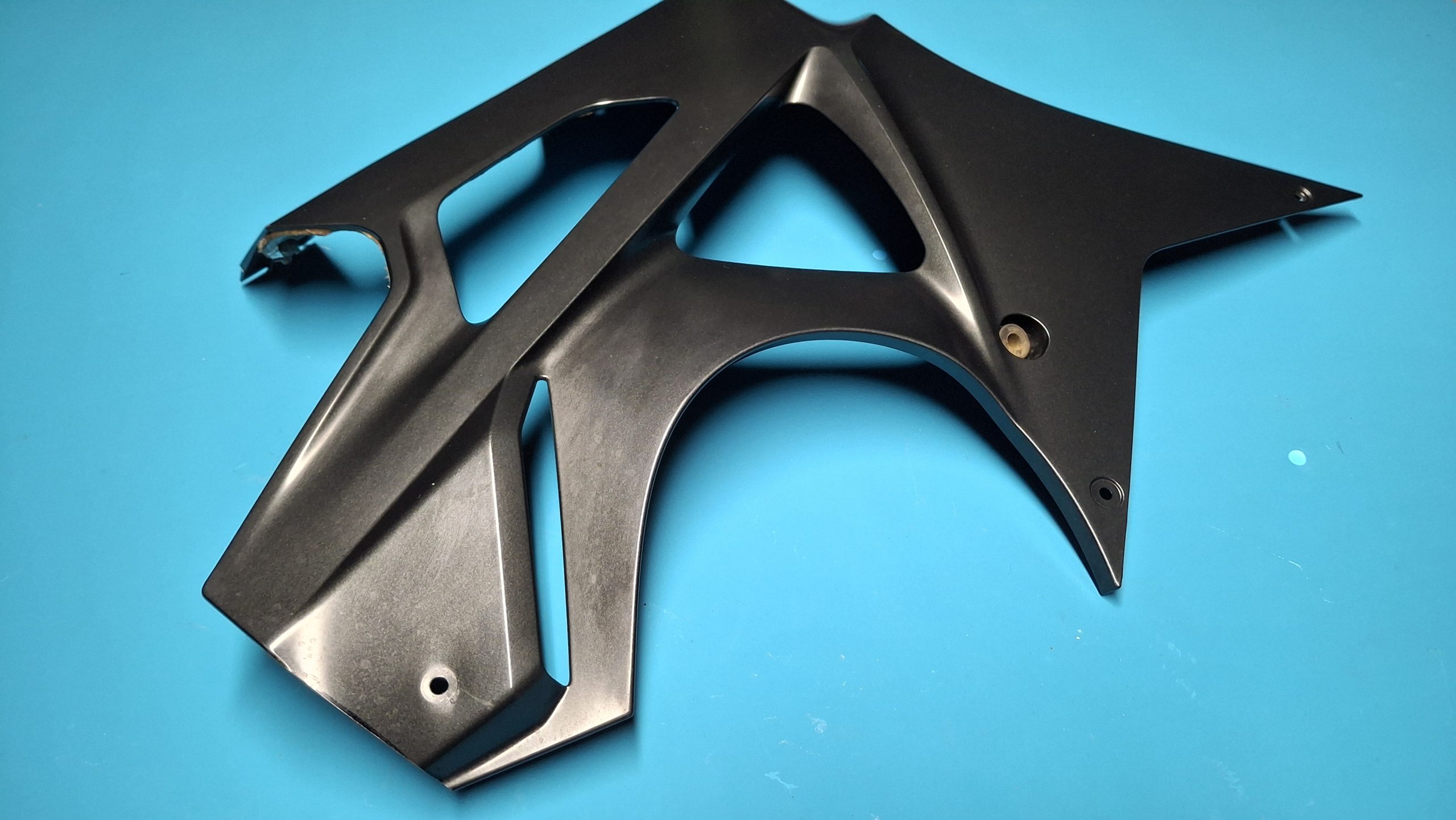 Seitenverkleidung unten links Motorspoiler 2009-2011 Original 46637715923 – Bild 3
