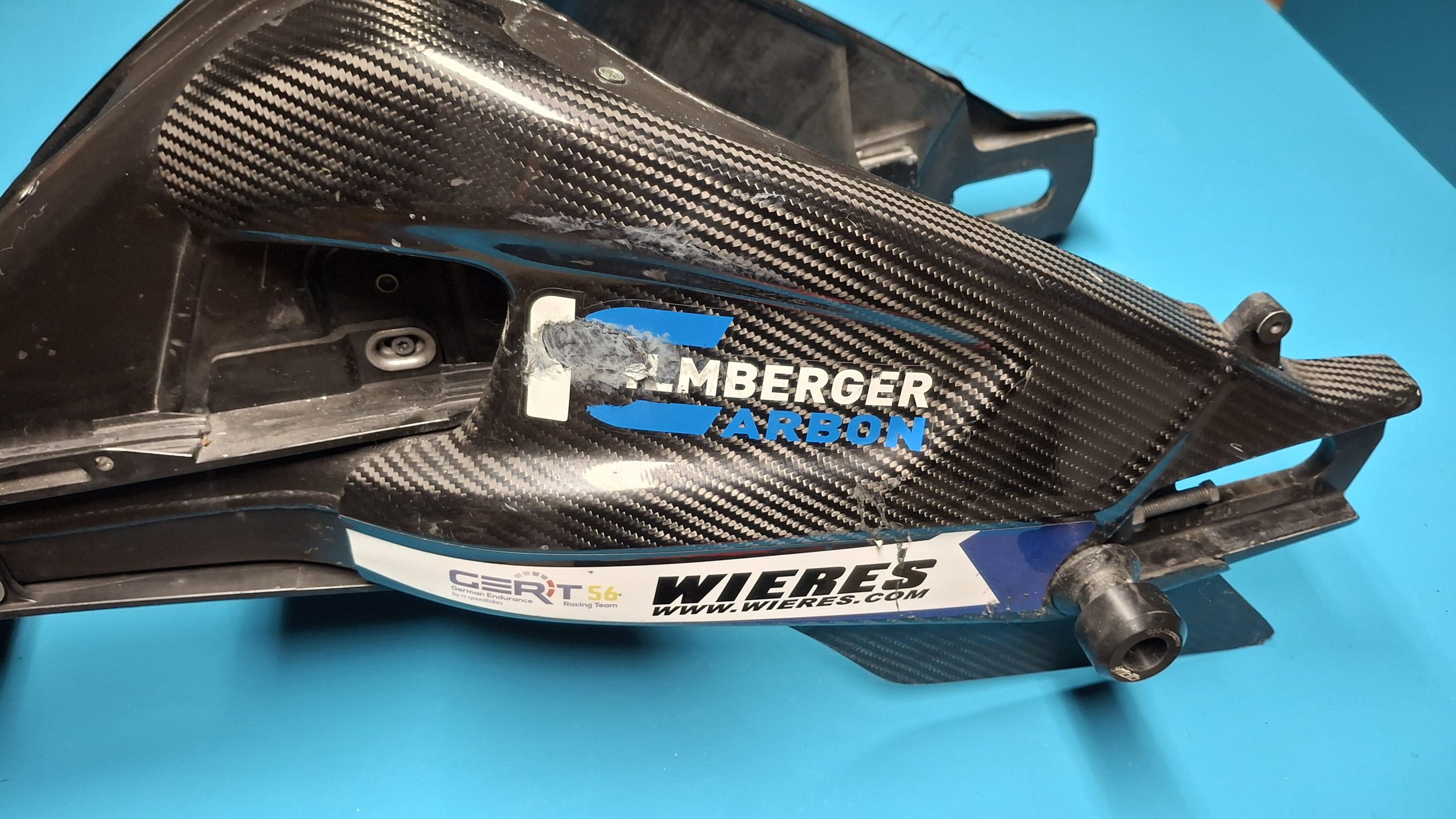 Schwinge Hinterradschwinge Schwarz 2015-2018 Original 8536116, 33358549982 – Bild 2